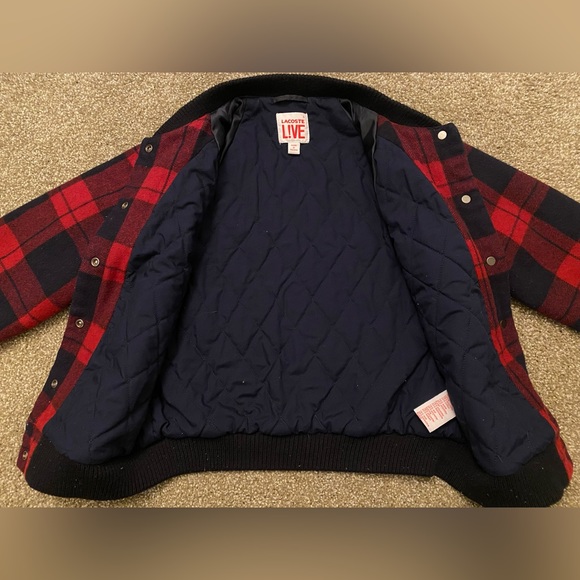 Lacoste Plaid Jacket - Picture 5 of 8